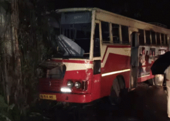 അടിമാലിയില്‍ കെഎസ്ആര്‍ടിസി ബസ് നിയന്ത്രണംവിട്ട് അപകടം; 10 പേര്‍ക്ക് പരിക്ക്