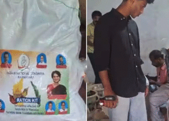 വയനാട്ടില്‍ നിന്ന് രാഹുലിന്റേയും പ്രിയങ്കയുടേയും ചിത്രമുള്ള ഭക്ഷ്യ കിറ്റുകള്‍ പിടികൂടി