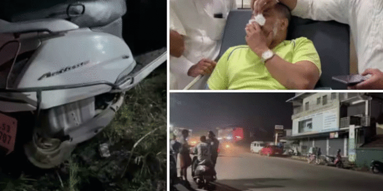 മലപ്പുറത്ത് ജ്വല്ലറി ഉടമയുടെ സ്‌കൂട്ടര്‍ ഇടിച്ചുവീഴ്ത്തി വന്‍ കവര്‍ച്ച; 3.5 കിലോ സ്വര്‍ണം കവര്‍ന്നു