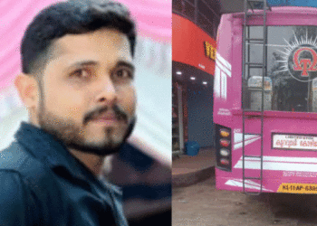 തെറ്റായ ദിശയില്‍ അമിത വേഗതയില്‍ എത്തിയ ബസ് ഇടിച്ചു, ഗുരുതരമായി പരിക്കേറ്റ ബൈക്ക് യാത്രികന്‍ മരിച്ചു