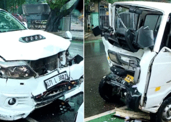 കൊച്ചിയില്‍ വാനും കാറും കൂട്ടിയിടിച്ച് അപകടം; ഒരാള്‍ മരിച്ചു