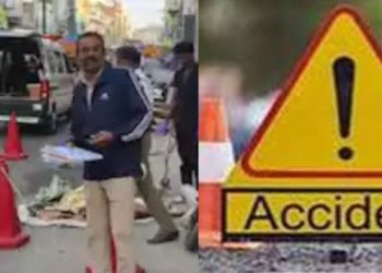 സ്‌കൂട്ടറും ലോറിയും കൂട്ടിയിടിച്ച് അപകടം, യുവാവിന് ദാരുണാന്ത്യം