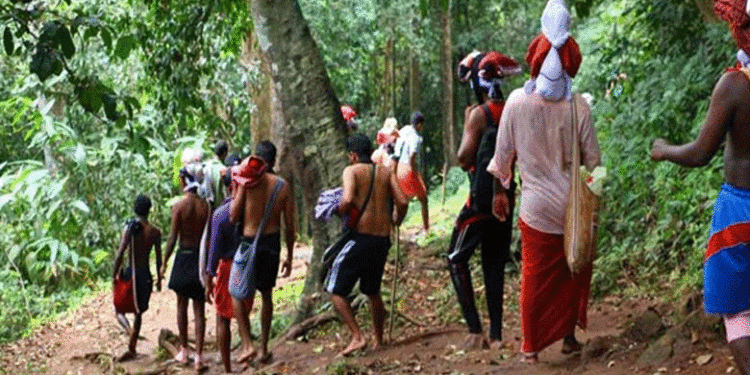 ശബരിമലയില്‍ പരമ്പരാഗത കാനന പാത വഴി വരുന്നവര്‍ക്ക് വരി നില്‍ക്കാതെ ദര്‍ശനം: ദേവസ്വം പ്രസിഡന്റ്