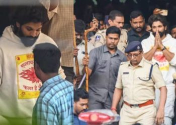 ഒരു രാത്രി മുഴുവന്‍ ജയിലില്‍, ഒടുവില്‍  നടന്‍ അല്ലു അര്‍ജുന്‍ ജയില്‍ മോചിതനായി