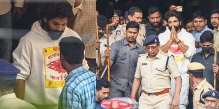 ഒരു രാത്രി മുഴുവന്‍ ജയിലില്‍, ഒടുവില്‍  നടന്‍ അല്ലു അര്‍ജുന്‍ ജയില്‍ മോചിതനായി
