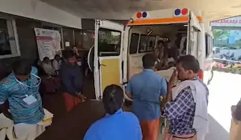 പൂരത്തിനെത്തിച്ച ആന ഇടഞ്ഞോടി, നിരവധി പേർക്ക് പരിക്ക്