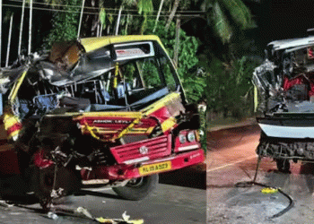 മലപ്പുറത്ത് കെഎസ്ആര്‍ടിസി ബസും ടൂറിസ്റ്റ് ബസും കൂട്ടിയിടിച്ച് വന്‍ അപകടം; നിരവധി യാത്രക്കാര്‍ക്ക് പരിക്ക്