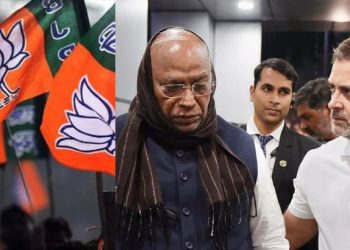 ഇത്തവണയും പിന്നിൽ, ഡൽഹിൽ മൂന്നാം തവണയും അടിപതറി കോൺഗ്രസ്, ബിജെപി മുന്നിൽ