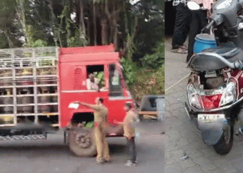 എറണാകുളത്ത് ഗ്യാസ് സിലിണ്ടറുമായി വന്ന ലോറി ഇടിച്ച് സ്‌കൂട്ടര്‍ യാത്രക്കാരി മരിച്ചു