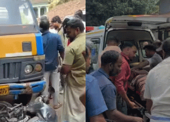 സഹോദരനെ ലോറി ഇടിച്ച് കൊലപ്പെടുത്താന്‍ ശ്രമം,   കടയിലേക്ക് പിക്കപ്പ് ലോറി ഇടിച്ചു കയറ്റി, ഇതര സംസ്ഥാന തൊഴിലാളിക്ക് പരിക്ക്
