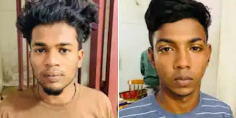 വാഹപരിശോധനക്കിടെ പോലീസ് സംഘത്തിന് നേരെ ആക്രമണം, കൊലക്കേസ് പ്രതിയുൾപ്പെടെ രണ്ടുപേർ പിടിയിൽ