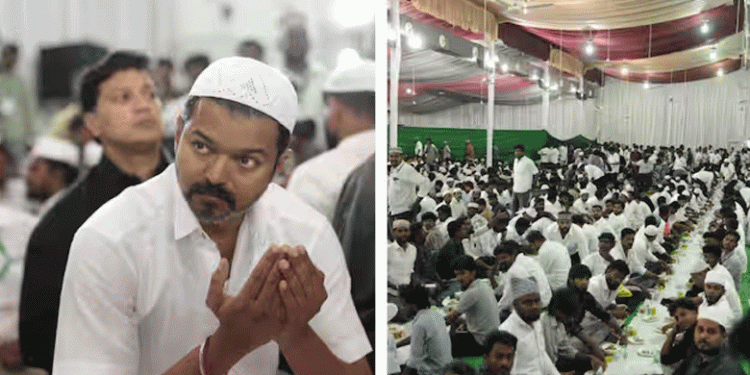 വിജയ് സംഘടിപ്പിച്ച നോമ്പുതുറയ്ക്കെതിരെ പോലീസില്‍ പരാതി