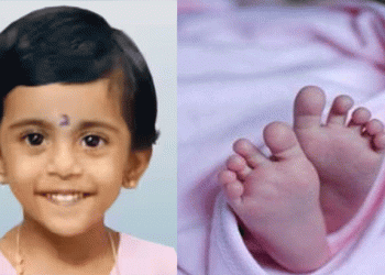 കളിക്കുന്നതിനിടെ മൂന്ന് വയസുകാരി വീടിനടുത്തുള്ള പടുതാ കുളത്തില് വീണ് മരിച്ചു, ദാരുണം