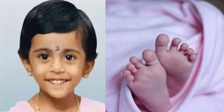കളിക്കുന്നതിനിടെ മൂന്ന് വയസുകാരി വീടിനടുത്തുള്ള പടുതാ കുളത്തില്‍ വീണ് മരിച്ചു, ദാരുണം