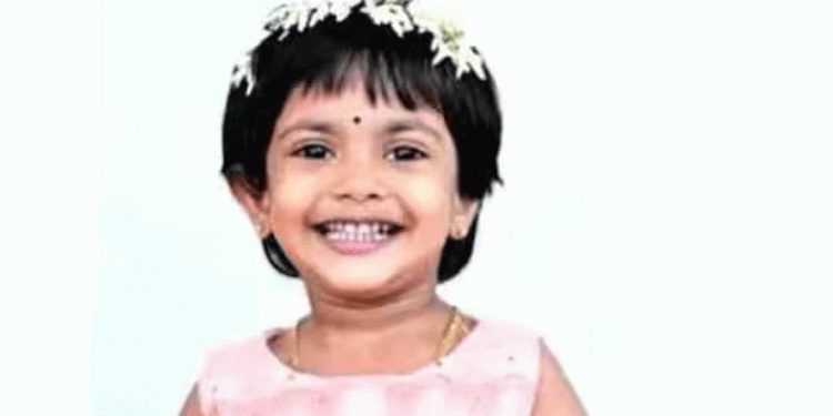 അങ്കണവാടിയില്‍ നിന്ന് വീട്ടിലേക്കുള്ള വഴിയില്‍ സ്‌കൂട്ടര്‍ ഇടിച്ച് തെറിപ്പിച്ചു; മൂന്നരവയസുകാരി മരിച്ചു