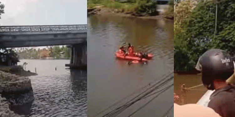 ചെറായി പാലത്തിന് മുകളില് നിന്നും പുഴയിലേക്ക് ചാടി പെണ്കുട്ടി, മൃതദേഹം കണ്ടെത്തി