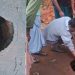 റോഡിൽ വിള്ളൽ, പിന്നാലെ മൂന്ന് മീറ്ററിലധികം ആഴമുള്ള കുഴിയായി മാറി, നാട്ടുകാർ ആശങ്കയിൽ