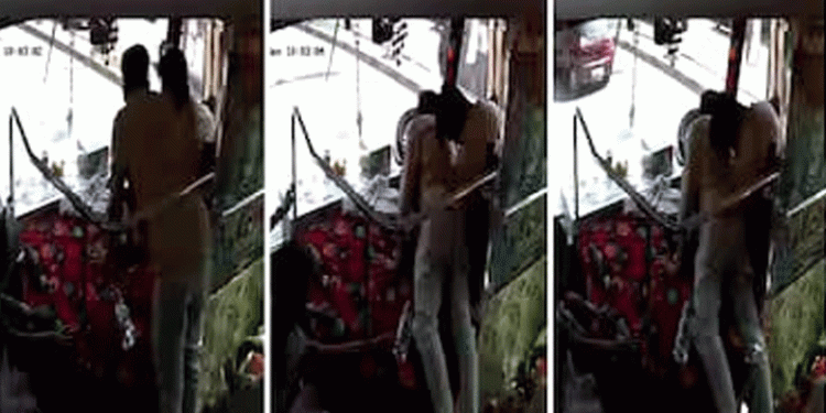 കണ്ണൂരില്‍ ഓടുന്ന ബസില്‍ ഡ്രൈവര്‍ക്ക് ദേഹാസ്വാസ്ഥ്യം, കണ്ടക്ടറുടെ സമയോചിത ഇടപെടലില്‍ വന്‍ അപകടം ഒഴിവായി