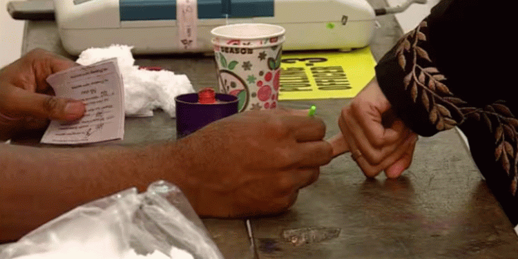 നിലമ്പൂർ പോളിംഗ് ബൂത്തിലേയ്ക്ക്; വോട്ടെടുപ്പ് തുടങ്ങി