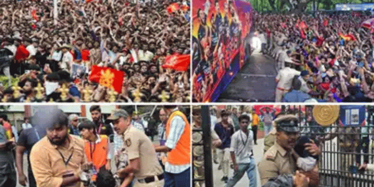 ബംഗളൂരു ദുരന്തം: ആര്‍സിബി പ്രതിനിധികളെ അറസ്റ്റ് ചെയ്യാന്‍ ഉത്തരവ്, പോലീസ് കമ്മീഷണര്‍ക്ക് സസ്‌പെന്‍ഷന്‍