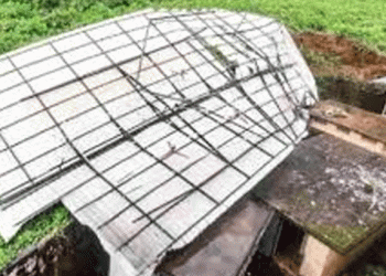 കനത്ത കാറ്റും മഴയും; മലപ്പുറത്ത് സ്‌കൂളിന്റെ മേല്‍ക്കൂര തകര്‍ന്ന് വീണു