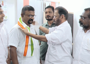 പാലക്കാട് ബിജെപി നേതാവ് സെയ്ദ് മുഹമ്മദ് കോൺഗ്രസിൽ ചേർന്നു