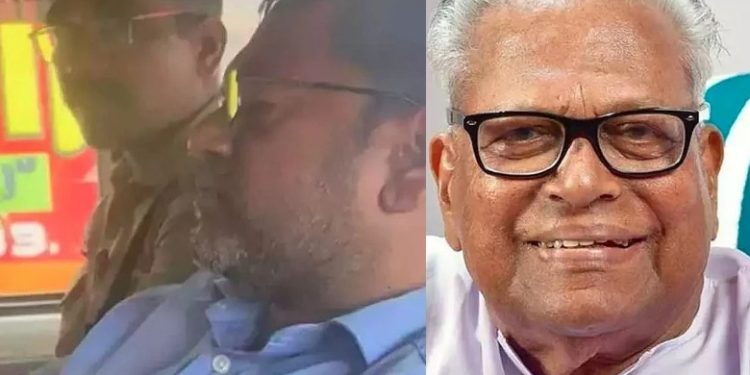 വിഎസ് അച്യുതാനന്ദനെ അധിക്ഷേപിച്ച് സോഷ്യൽ മീഡിയയിൽ പോസ്റ്റ്,  അധ്യാപകന് സസ്‌പെന്‍ഷന്‍