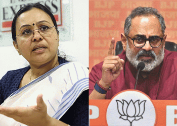 നമ്പർ 1 ആരോഗ്യം ഊതി വീർപ്പിച്ച ബലൂൺ, ആരോഗ്യ മന്ത്രി രാജി വെക്കണം: രാജീവ് ചന്ദ്രശേഖർ