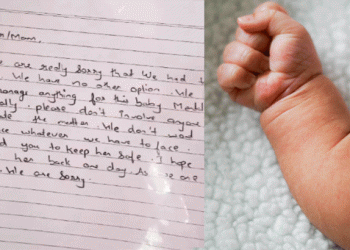 ‘ഞങ്ങളോട് ക്ഷമിക്കൂ, ഒരു ദിവസം അവളെ തിരികെ കൊണ്ടുപോകാം’ കുറിപ്പെഴുതി വെച്ച് അനാഥാലയത്തിന് മുന്‍പില്‍ കുഞ്ഞിനെ ഉപേക്ഷിച്ച് കടന്നു കളഞ്ഞു