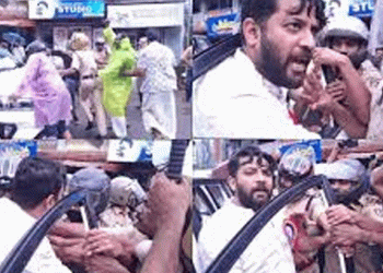 ഷാഫിയെ തടഞ്ഞ് ഡിവൈഎഫ്ഐ; കാറില് നിന്നിറങ്ങി, ‘നായ്,പട്ടി’യെന്ന് വിളിച്ചാല് കേട്ട് നില്ക്കാന് വേറെ ആളെ നോക്കണമെന്ന് എംപി