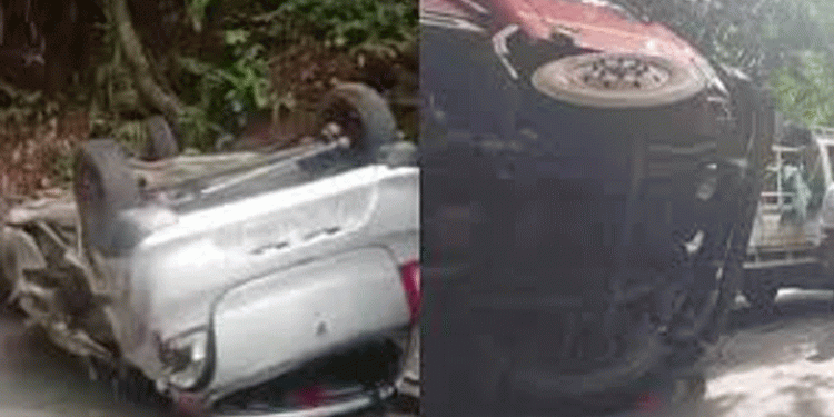 താമരശ്ശേരി ചുരത്തിലെ എട്ടാം വളവിൽ വാഹനാപകടം, താമരശ്ശേരി ചുരത്തില്‍ ഗതാഗത കുരുക്ക്