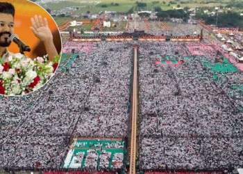 വിജയ്യുടെ റാലിയിൽ തിക്കും തിരക്കും, കുട്ടികൾ ഉൾപ്പെടെ 10 പേർ മരിച്ചു