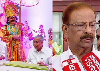 ‘ മോശമായിപ്പോയി, ഞാനാണെങ്കിൽ അങ്ങനെ ചെയ്യില്ല ‘, മുഖ്യമന്ത്രിക്കൊപ്പം  ഓണസദ്യ കഴിച്ച വിഡി സതീശനെ വിമര്‍ശിച്ച്   കെ സുധാകാരന്‍