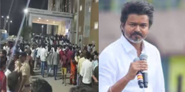 വിജയ്യുടെ റാലിക്കിടെ തിക്കും തിരക്കും, മരണം 41ആയി, 50 പേർ ചികിത്സയിൽ