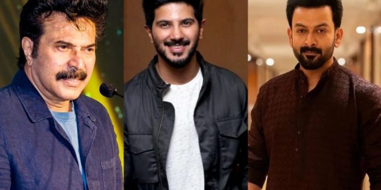 ഫെമ നിയമ ലംഘനം, മമ്മൂട്ടി, ദുൽഖർ, പൃഥ്വിരാജ് തുടങ്ങിയ താരങ്ങളുടെ വീടുകളിൽ  ഇഡി റെയ്ഡ്