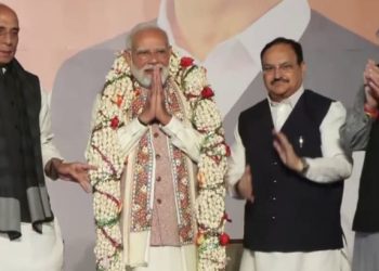 ഇത് ജനാധിപത്യത്തിന്റെ വിജയമെന്ന് നരേന്ദ്ര മോദി, ബിഹാര് തെരഞ്ഞൈടുപ്പിലെ വിജയം ആഘോഷമാക്കി എന്ഡിഎ