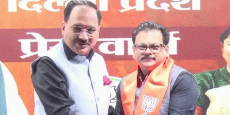 എഎപി എംഎൽഎ പാർട്ടി വിട്ട് ബിജെപിയിൽ ചേർന്നു