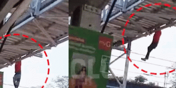 ആലുവ റെയിൽവേ സ്റ്റേഷനിൽ ജീവനൊടുക്കാൻ ശ്രമിച്ച് യുവാവ്, വൈദ്യുതലൈനിൽ തട്ടി ഗുരുതരമായി പൊള്ളലേറ്റ യുവാവ് ആശുപത്രിയിൽ