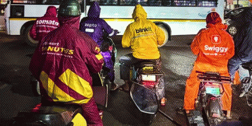 ഓൺലൈൻ ഡെലിവറി തൊഴിലാളികൾ ട്രാഫിക് നിയമം ലംഘിക്കുന്നു; നോട്ടീസ് നല്‍കി എംവിഡി