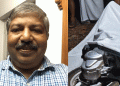 ബൈക്കില്‍ പോകവെ നിയന്ത്രണം നഷ്ടമായി മറിഞ്ഞു; കൈവശമുണ്ടായിരുന്ന തോക്ക് പൊട്ടി അഭിഭാഷകന്‍ മരിച്ചു