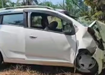 കാർ നിയന്ത്രണം വിട്ട് മതിലിലിടിച്ച് അപകടം, വീട്ടമ്മയ്ക്ക് ദാരുണാന്ത്യം